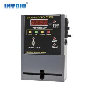 China Digital Lcd Display Coin Operated Breathalyzer At319 wholesale