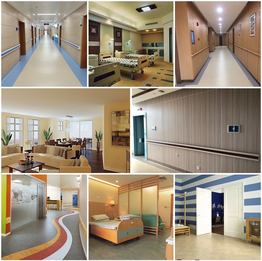 ECO PVC Marble Wall Panels 2000mm-5000mm Commercial Plastic Wall Panels