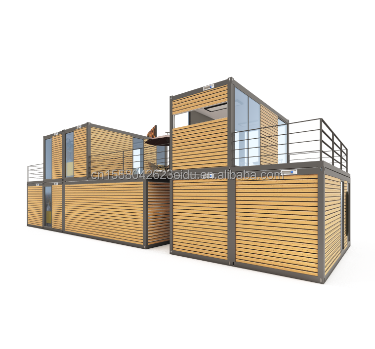Modern Design 20ft or 40ft Food Bar Cafe Supermarket Store Container Store Customizable Flat Package Prefabricated House