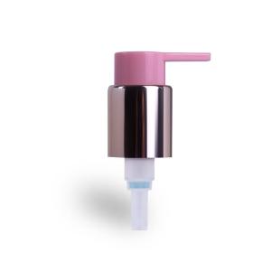 China Gold Aluminum Plastic Lotion Pump Treatment Cream Pump foundation pump wholesale