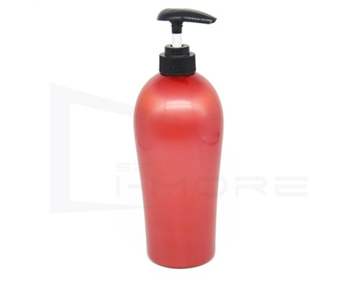 Logo Silk Printing OEM 750ml Empty Plastic Shampoo Bottles made in China