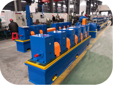 380V 100kw Stainless Steel Pipe Making Machine Tube Mill