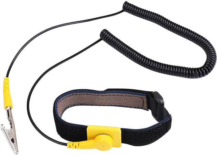 Anti Static Wrist Strap Grounding Conductive Wire Electronics Factory