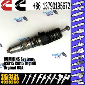 China QSX15 ISX15 X15 diesel engine parts fuel injector 4062569NX 4062569RX 4928260 4062569 4954434 4928260PX wholesale