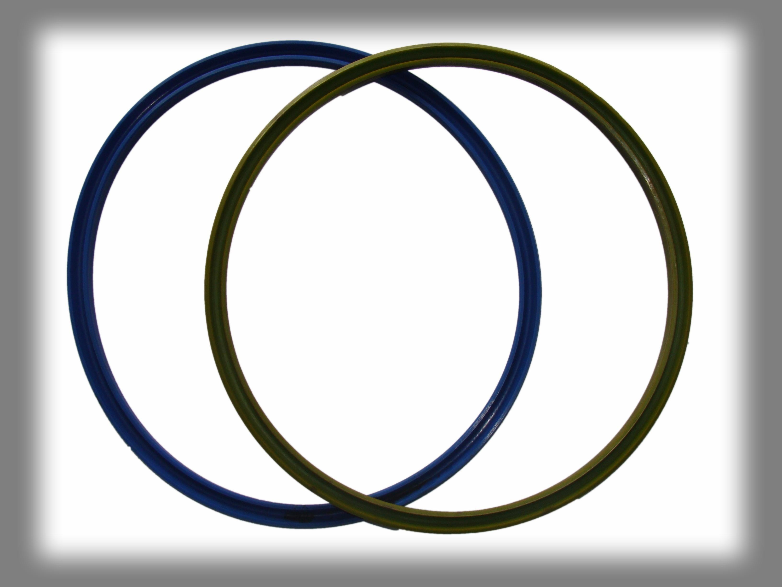 Odourless Silicone Rubber Rings , Multi Color Silicone O Ring Molded Gasket