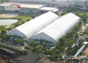 China White Heat Resistant Storage Hangar Tent Waterproof Aluminum Prefabricated wholesale