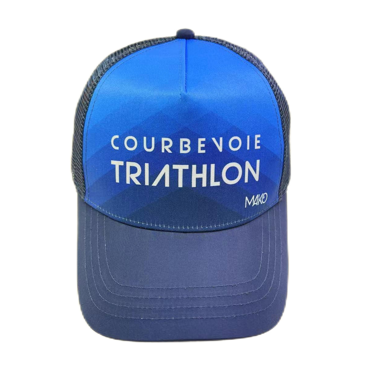 Sublimation Printing 5 Panel High Profile Trucker Hat Custom Made Trucker Caps