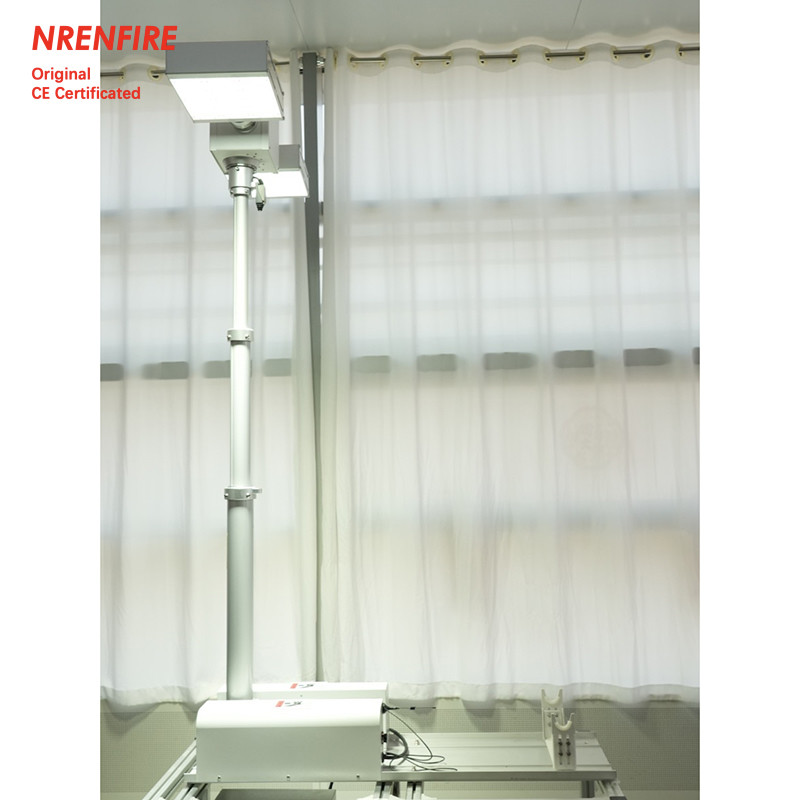 1.8m roof top mounted robot light tower-pneumatic telescopic mast light for fire truck NR-R1800-240