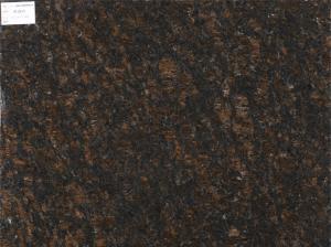 China 145 Mpa Tan Brown Granite Stone Tiles For Steps Counter Tops wholesale
