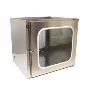 China Interlock Clean Room Equipment , Smooth Wear Stainless Steel Pass Box wholesale