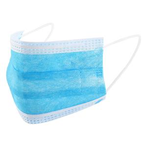 China Non Woven Disposable Earloop Face Mask 3 Ply Clinic Medical Protection wholesale