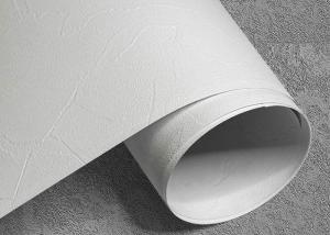 China Embossed Pvc Self Adhesive Foil For Furniture Membrane Pressed White Matte wholesale