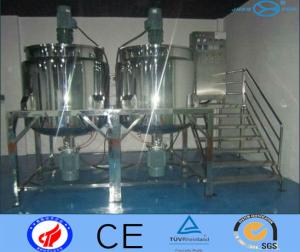 China Large Capacity Stainless Steel Mixing Tank With Agitator Magnetic Stirring Tank wholesale