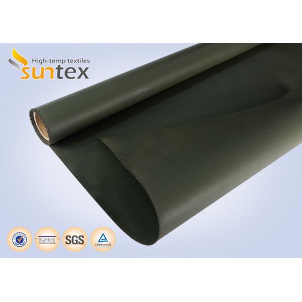 Temperature Resistance 0.4mm Silicone Impregnated Fiberglass Cloth