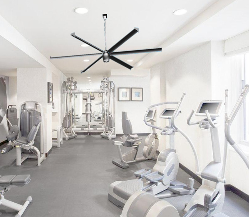 Foyer Silent BLDC Ceiling Fan 220V Large Cooling Ceiling Fan With White Blade