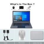 Intel Celeron N4020 11.6 Inch Windows Laptop 4GB RAM 128GB EMMC + Expandable SSD