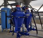 Long Distance Dense Phase Pneumatic Conveying System