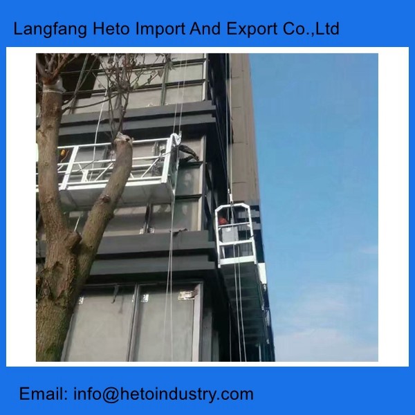 Window cleaning construction temporary gondola ThailandZLP630 suspended platform
