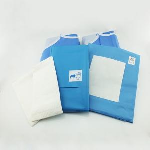 China ODM White Disposable Surgical Packs Nonwoven Fabric Sterilized wholesale