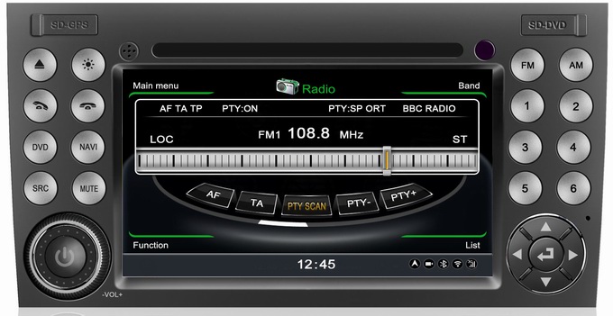 Ouchuangbo CD player fm transmitter for Mercedes Benz SLK Class car kit OCB-096