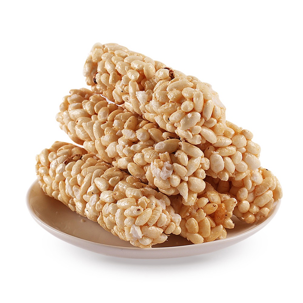 Round Highland Barley Sticks Rice Crackers Snack