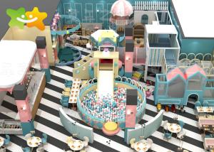 China Large Toddler Indoor Play Equipment / 400 M² Commercial Parent - Child Restaurant Indoor Playground Equipment wholesale