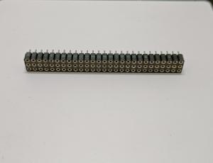 China 3x27P 2.54 Mm Pitch Female Pin Connector IC 2.54 Mm Female Header Strip wholesale