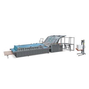 China Water Based Cardboard Semi Automatic Flute Laminator 1100 wholesale
