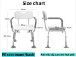 Rehabilitation Therapy Elderly Disabled Pregnant Bathroom Bench Shower Chair