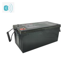 China Lifepo4 Lithium Ion Bluetooth Rechargeable Battery 12V 300Ah 3000 Times Cycle Life wholesale