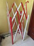 Protecting Construction Metal Fence Accessories Folding Metal Traffic Barrier