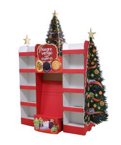 China Flat Packed Cardboard POS Display Custom Printed Cardboard Display Stands wholesale