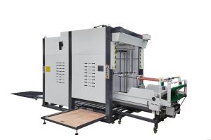 China 6KW 1450S Flute Laminator Machine Automatic Flip Flop Machine wholesale
