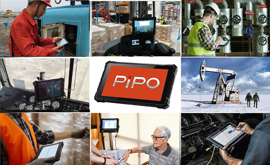 OEM ODM Rugged Tablet 10 Inch , 6000mAh Industrial Android Tablet PC
