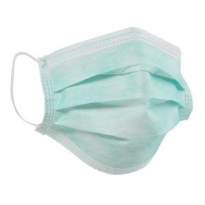 China Fluid Resistant Disposable Non Woven Face Mask , Blue Disposable Mouth Mask wholesale