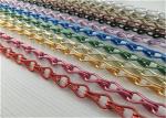 1.7mm Metal Chain Link Door Curtain Aluminium Alloy Colorful Indoor Decoration