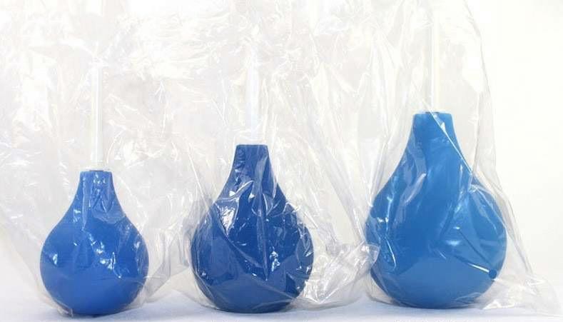 Easy Squeeze Enema Bulb Flexible Tip Anal Silicone Douche Bpa Phthalates Free