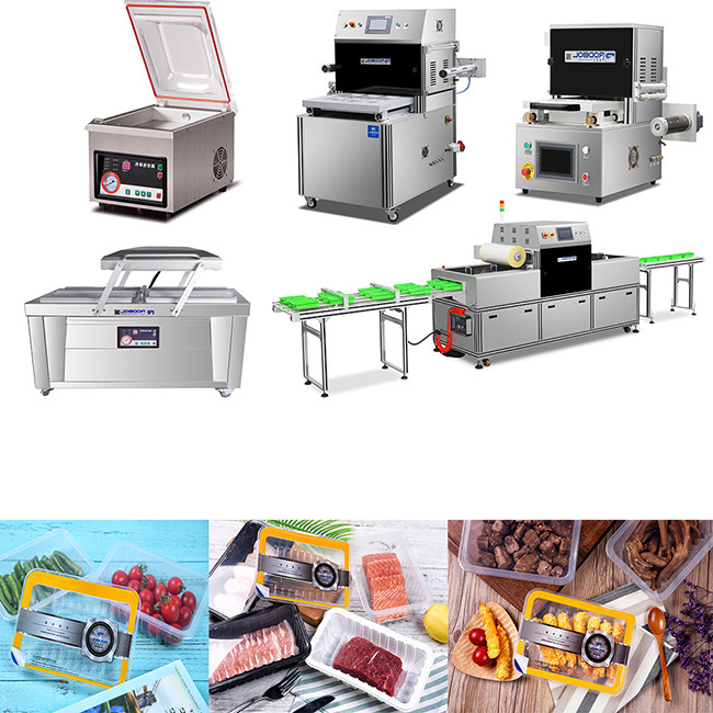 Ready Meal Map Packaging Equipment Full Automatic Food Packing Machine