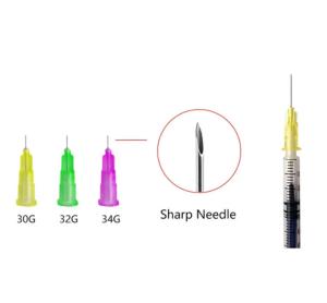 China Beauty Needles 34G 1.5MM 1.2MM medical micro multi needle for injection wholesale