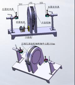 China Bending Test Cable Testing Equipment , Rotary Testing Machine Three Stations wholesale