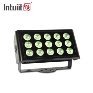 China Compact 15pcs × 5W RGBW Quad LED Stage Flood Lights wholesale