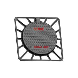 China Manhole Cover Round With Hinge wholesale