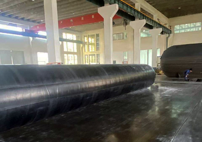 Heavy Duty Marine Rubber Airbag Ship Launching 0.5m-3.0m Diameter
