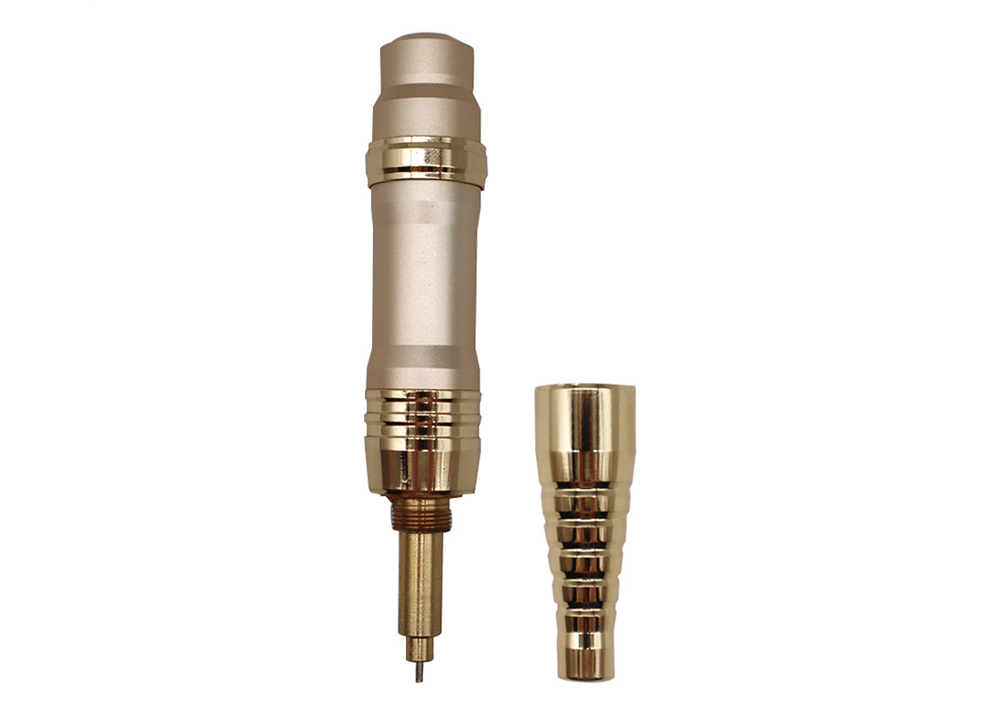 35000rpm Golden Permanent Makeup Machine 10V Strong Power For Eyebrow Lip
