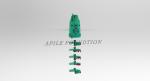 Double Bottom Single Side Drillinging Bucket