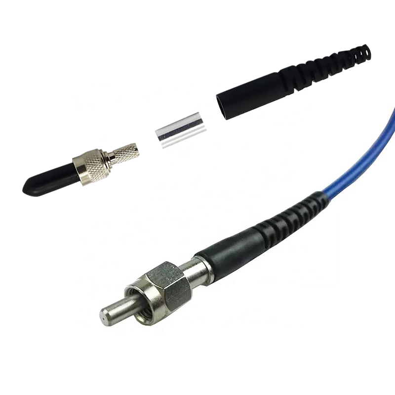 Industrial FTTH Simplex Fiber Cable Patch Cord With SMA 905 Connector