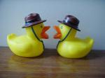 Phthalates Free Personalised Rubber Duck With Hat / Geologist / Desert Driver