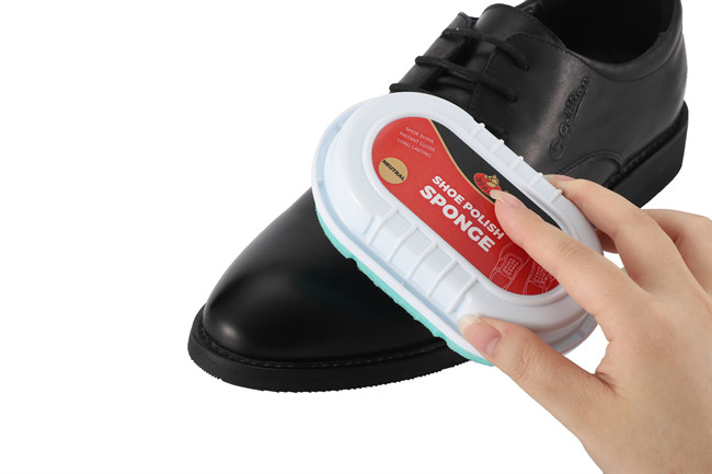 Cleaning Instant Black Color Shine Sponge Two Sides Shiny Leather Shoes Care Oil Shiner Neutral