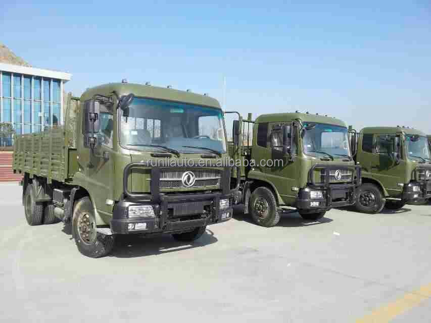 Dongfeng 6x6 All Driven Cargo Van Truck Mobile Food Truck GB17691-2005