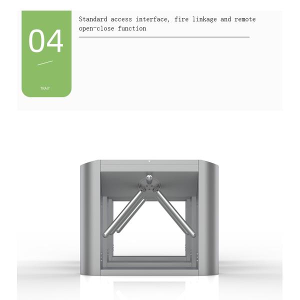 Anti Reverse Turnstile Access Control Entrance Gates Passage Width 600mm